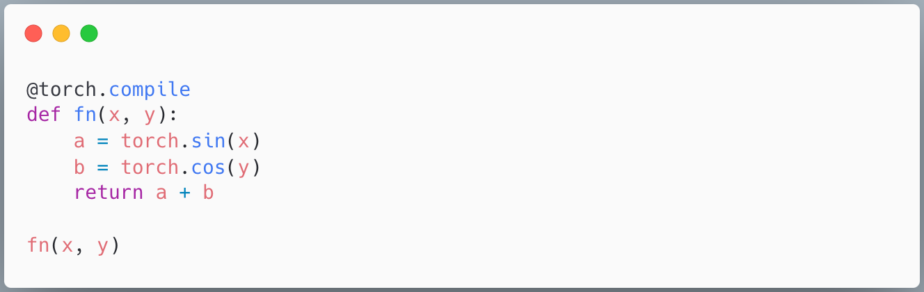 torch.compile 原理和实践